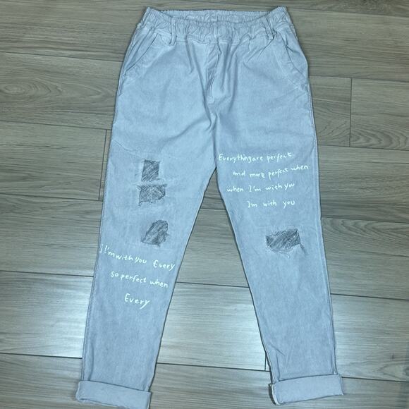 for her Paris Pants - For Her Paris Pants woman S tapered gray‎ Made in Italy 28